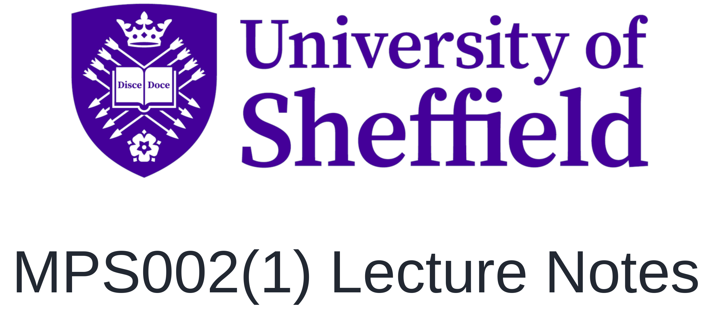 MPS002(1) Lecture Notes - Home